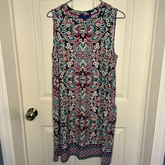 NWT Apt. 9 Mid Length Swing Dress with Pockets - Picture 1 of 5